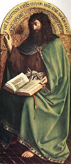 Jan Van Eyck St John the Baptist Germany oil painting art
